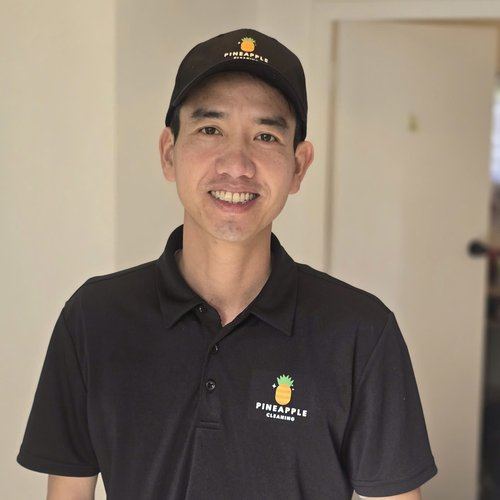 Hai Dinh, co-founder of Pineapple Cleaning